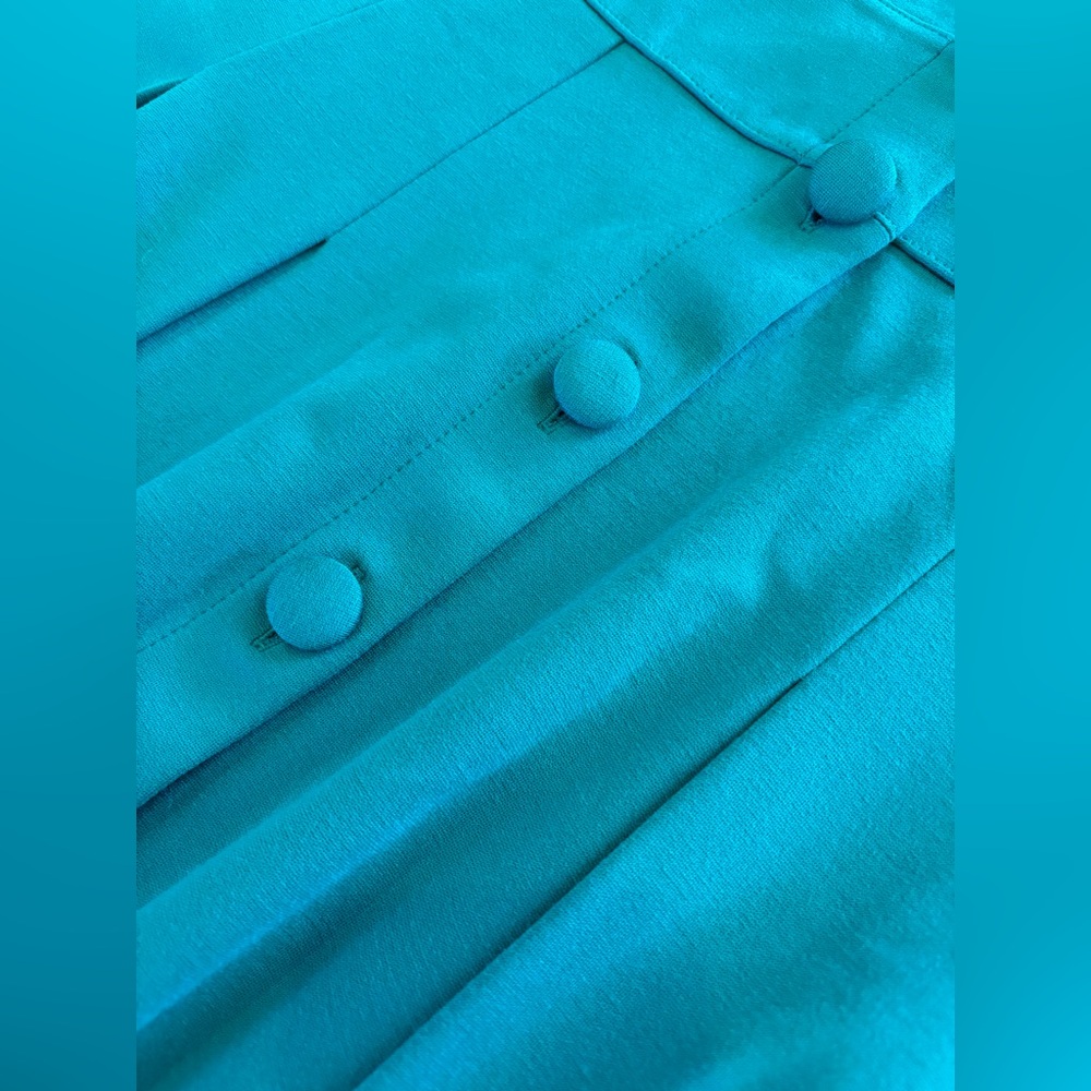 Boden Emerald Green Button-Front Midi Dress - Picture 13 of 13